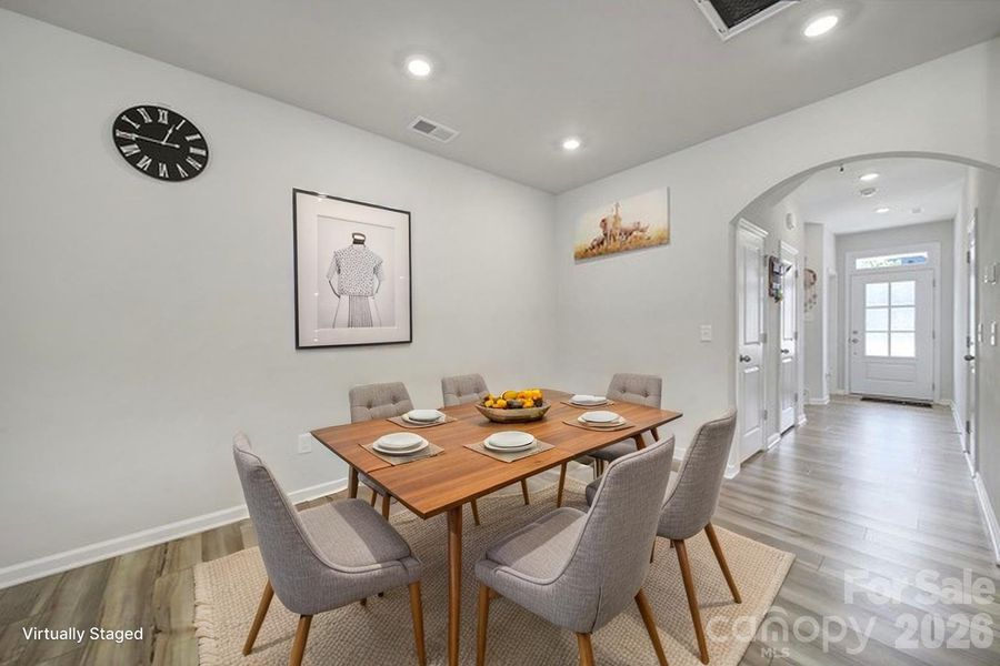 Furnished interior view inside a new home in , Fort Mill (Image 16).