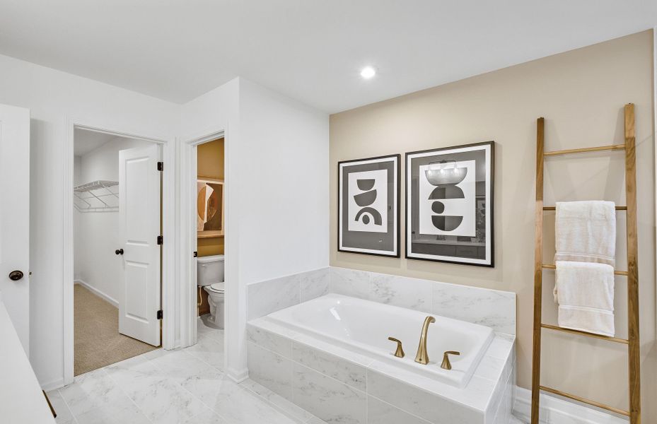 Furnished interior view inside a new home in Adler Springs, Powder Springs (Image 10).