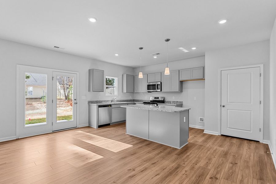 Furnished interior view inside a new home in Bell West, Kernersville (Image 6).