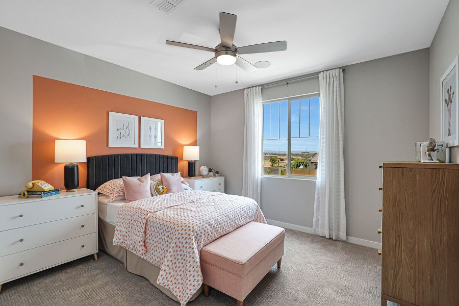 Representative furnished interior of a home built from the Tawny by Mattamy Homes in Empire Pointe, Queen Creek (Image 38).