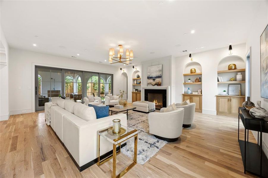 Furnished interior view inside a new home in , University Park (Image 17).