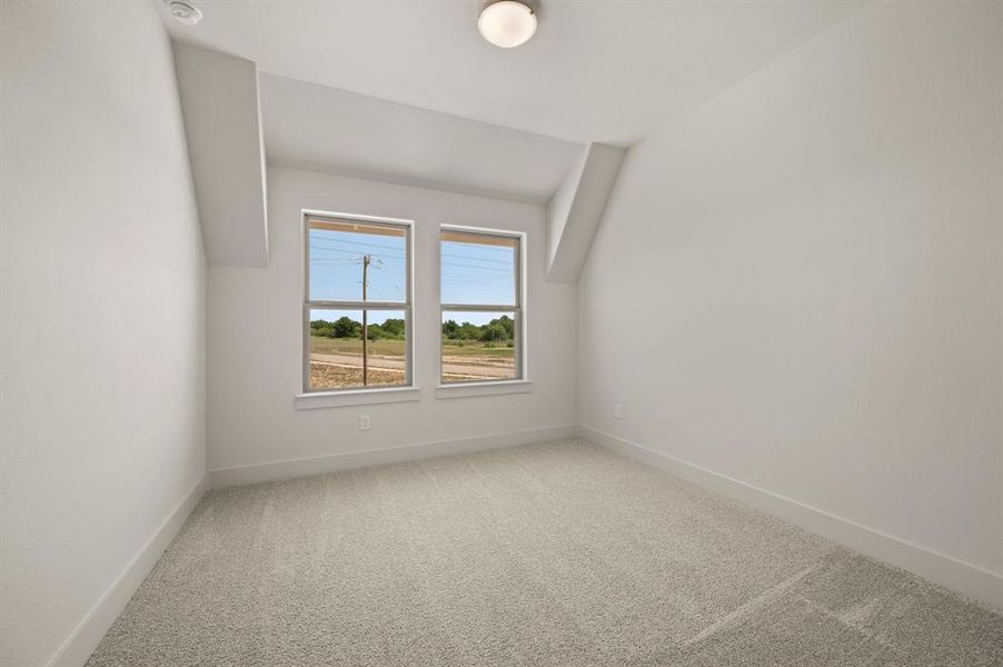 You'll find nicely sized secondary bedrooms in our Julia plan. You'll find nicely sized secondary bedrooms in our Julia plan.