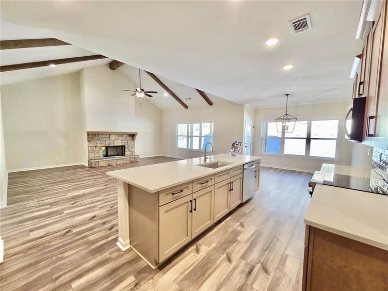Furnished interior view inside a new home in , Waleska (Image 3).