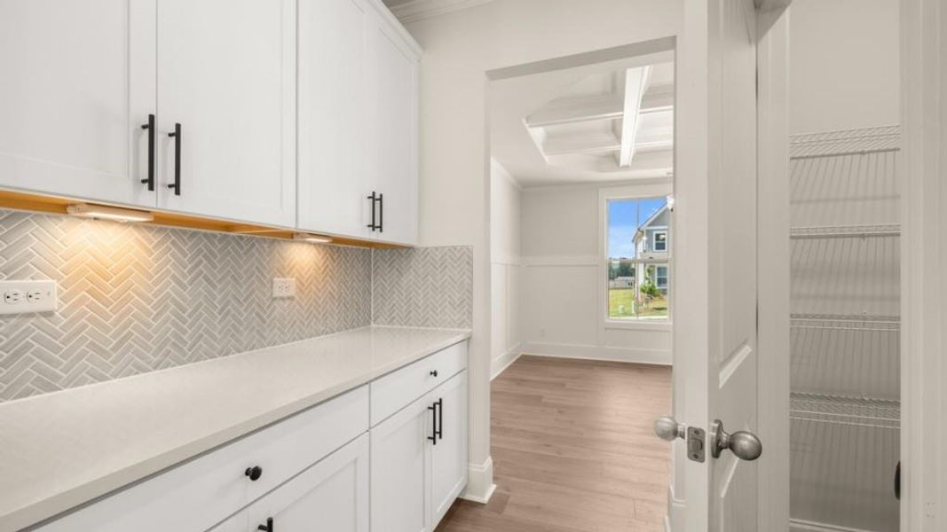 Furnished interior view inside a new home in Hamptons at Riverwood East, Dallas (Image 6).