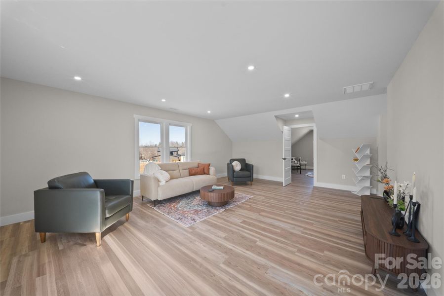 Furnished interior view inside a new home in , Asheville (Image 12).