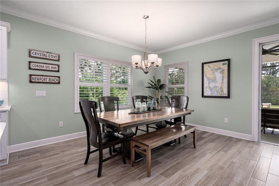 Furnished interior view inside a new home in , Parrish (Image 7).