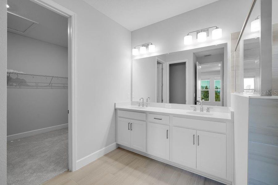 Furnished interior view inside a new home in Hammock at Two Rivers, Zephyrhills (Image 9).