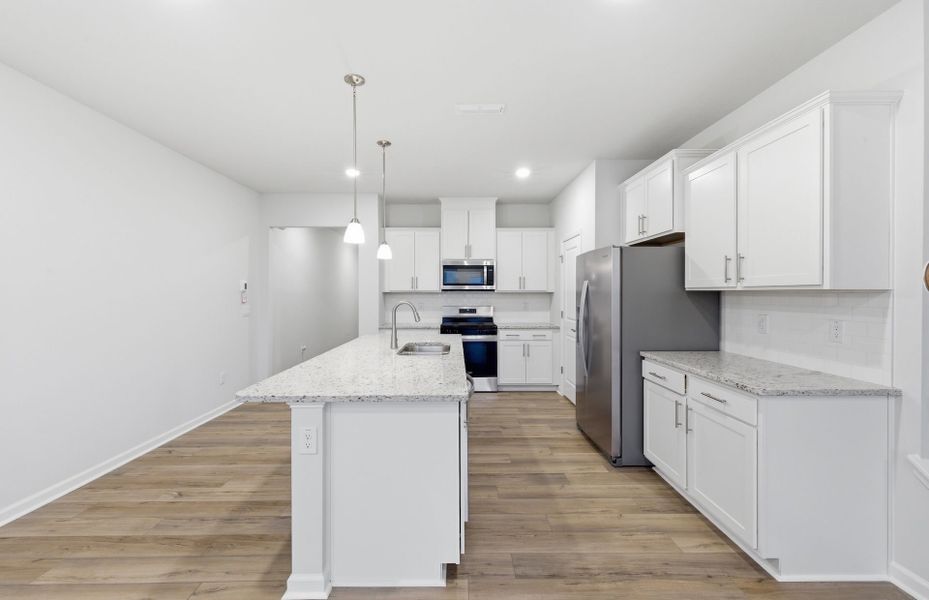 Furnished interior view inside a new home in McConnell Ridge, McLeansville (Image 9).