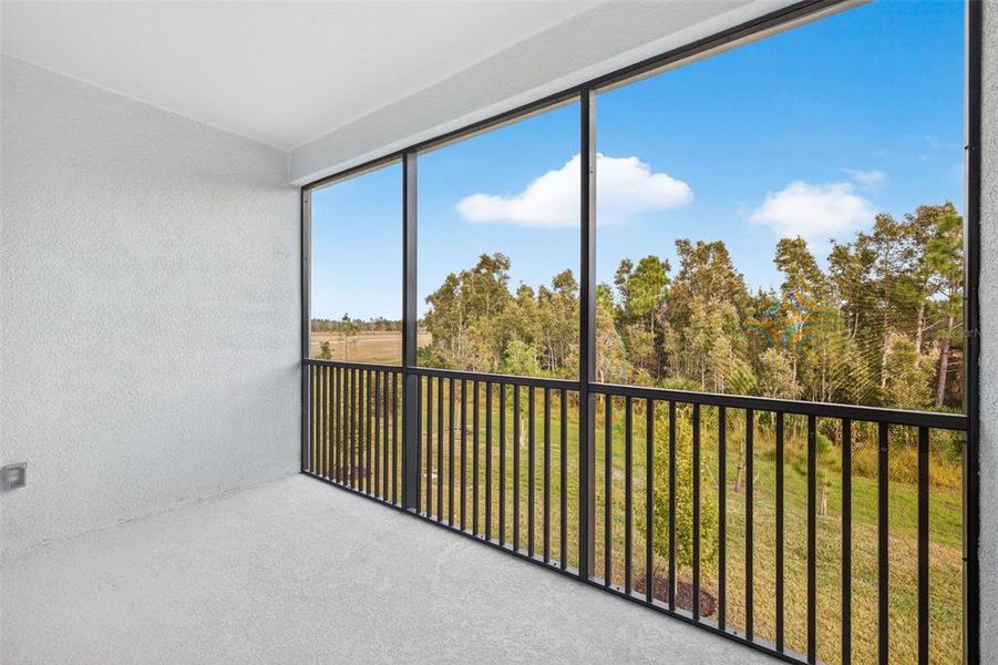 Exterior details and patio area of a home in Wellen Park, Venice (Image 3).