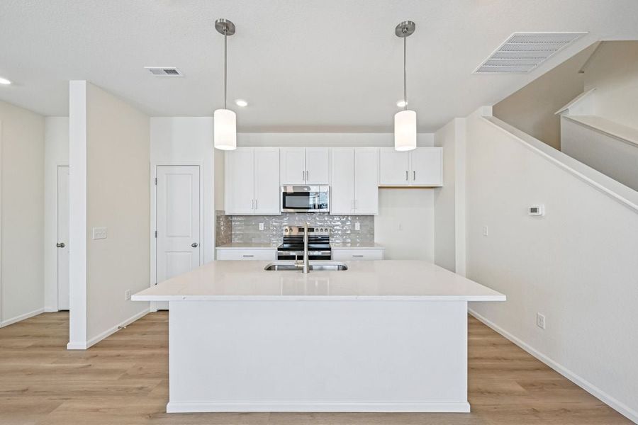 Furnished interior view inside a new home in Farmlore Villas, Brighton (Image 8).