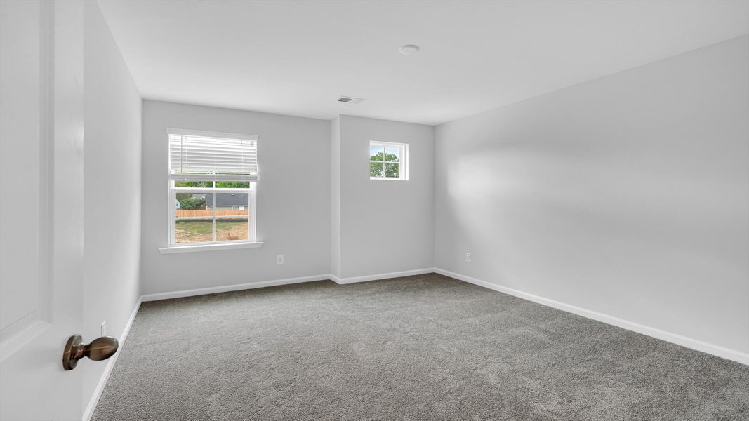 Spacious, unfurnished interior of a new home in Creekside at Andrews, Summerville (Image 29). Spacious, unfurnished interior of a new home in Creekside at Andrews, Summerville (Image 29).