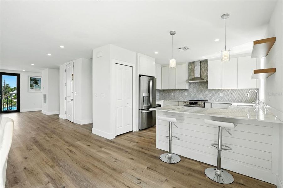 Furnished interior view inside a new home in , Punta Gorda (Image 10).