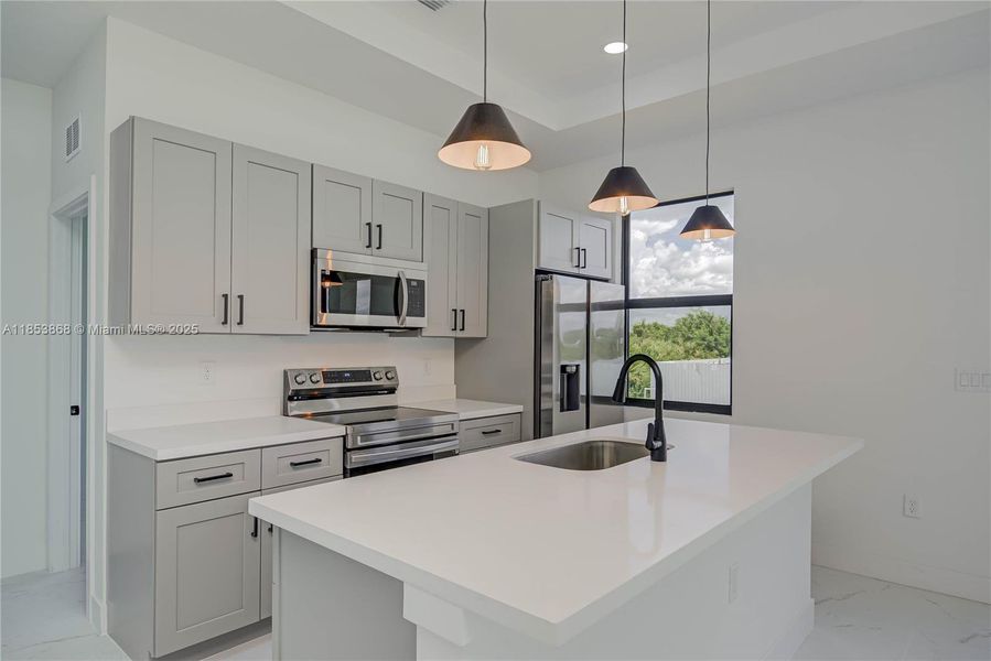 Furnished interior view inside a new home in , Lehigh Acres (Image 3). Furnished interior view inside a new home in , Lehigh Acres (Image 3).