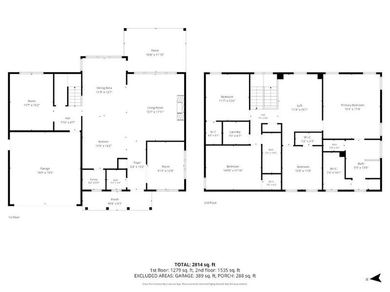 2D floor plan layout of this home in Pickens Bluff, Hiram, GA (Image 7).