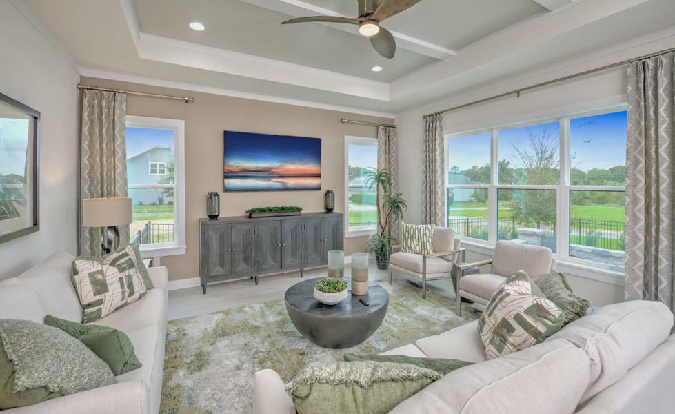 Furnished interior view inside a new home in Oakmont, Gainesville (Image 7).