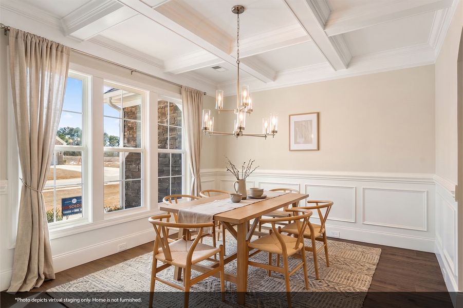 Furnished interior view inside a new home in Walnut Grove, Easley (Image 11).