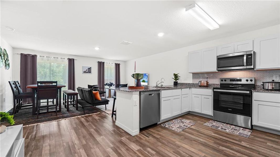 Furnished interior view inside a new home in , North Port (Image 10).