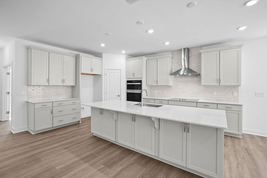 Furnished interior view inside a new home in Elmbrook, Indian Trail (Image 11).