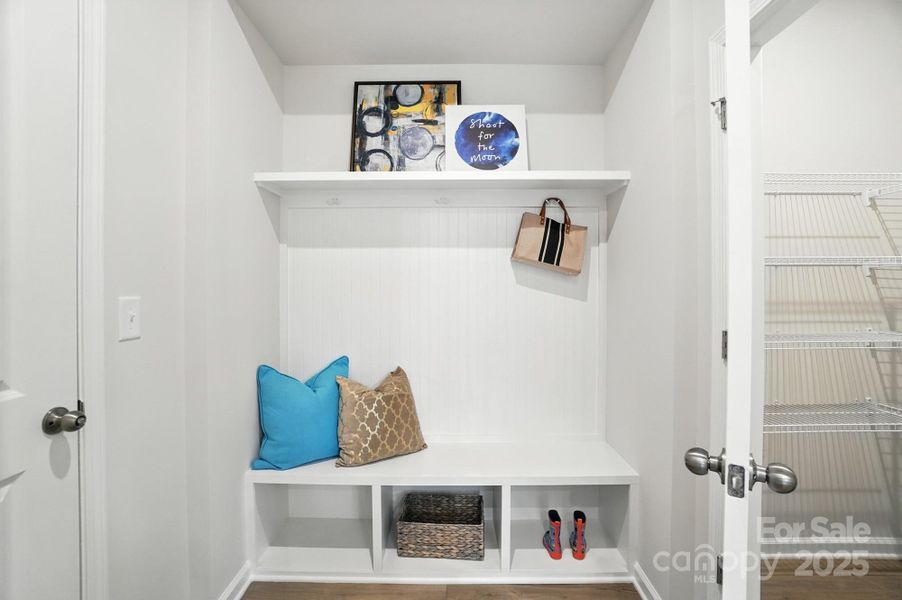 Furnished interior view inside a new home in Waxhaw Landing, Monroe (Image 16).