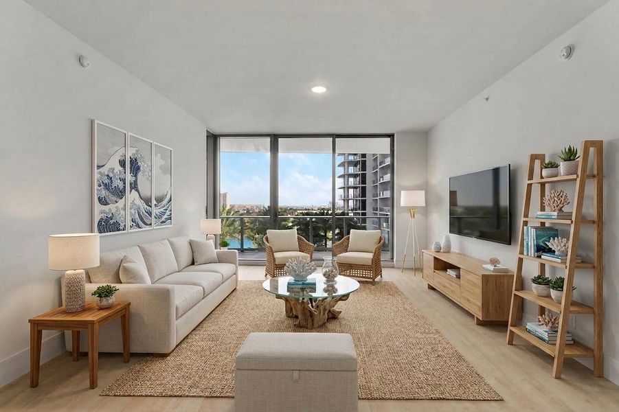 Great Room staged I Great Room staged I