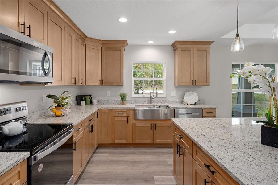 Furnished interior view inside a new home in , Weeki Wachee (Image 8). Furnished interior view inside a new home in , Weeki Wachee (Image 8).