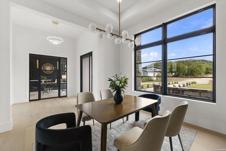 Furnished interior view inside a new home in , San Antonio (Image 15). Furnished interior view inside a new home in , San Antonio (Image 15).
