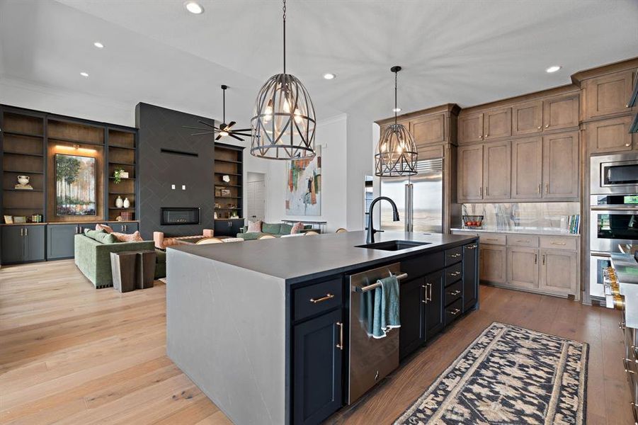 Furnished interior view inside a new home in , Northlake (Image 16). Furnished interior view inside a new home in , Northlake (Image 16).