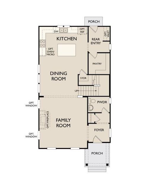2D floor plan layout of this home in Midtown at Nexton, Summerville, SC (Image 3). 2D floor plan layout of this home in Midtown at Nexton, Summerville, SC (Image 3).