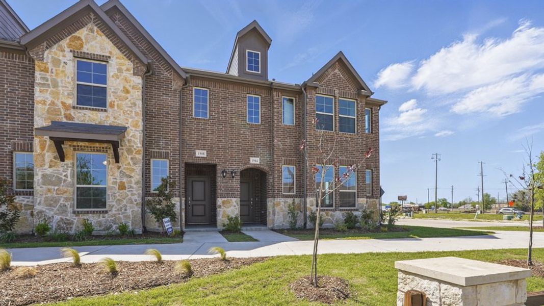 Representative exterior photo of a completed home built from the Liberty by D.R. Horton in Liberty Crossing, Royse City, TX (Image 24). Representative exterior photo of a completed home built from the Liberty by D.R. Horton in Liberty Crossing, Royse City, TX (Image 24).