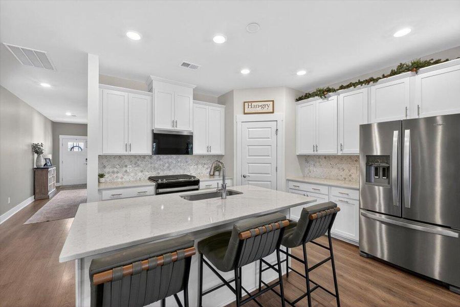 Furnished interior view inside a new home in , Summerville (Image 29).