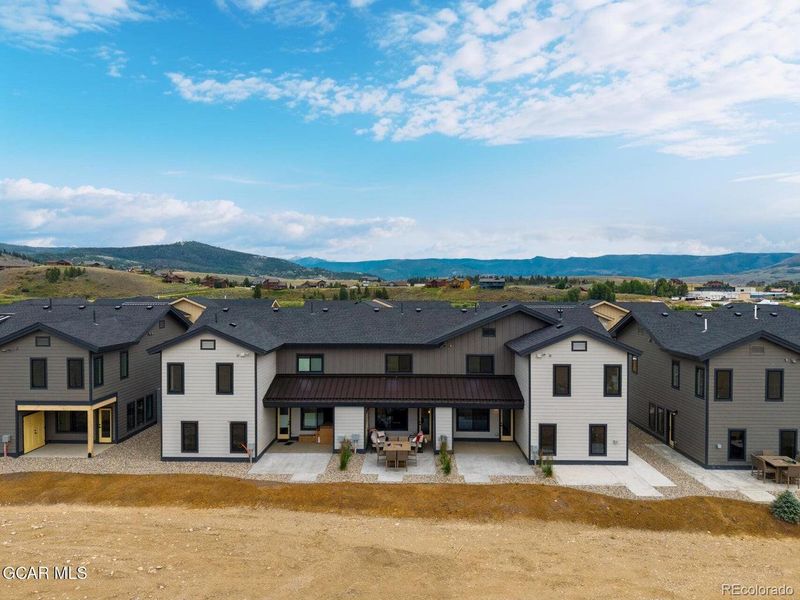 Front exterior of a new home in , Granby, CO, highlighting curb appeal (Image 24). Front exterior of a new home in , Granby, CO, highlighting curb appeal (Image 24).