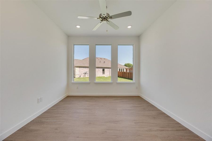 Spacious, unfurnished interior of a new home in Legacy Hills: Brookstone 60's, Celina (Image 12).