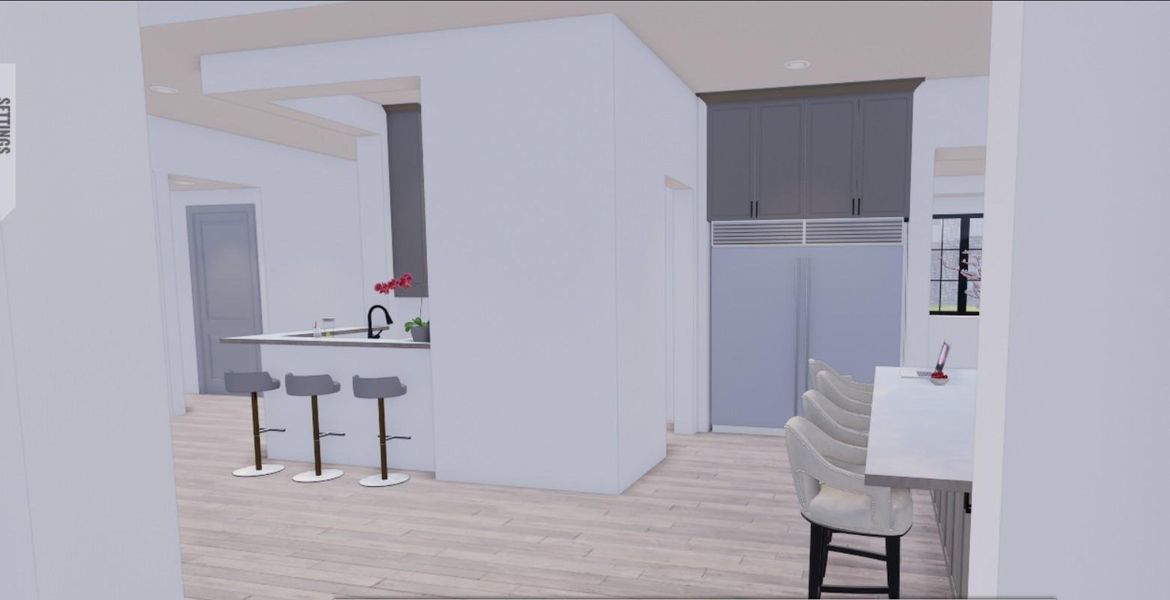 Furnished interior view inside a new home in , Houston (Image 15). Furnished interior view inside a new home in , Houston (Image 15).