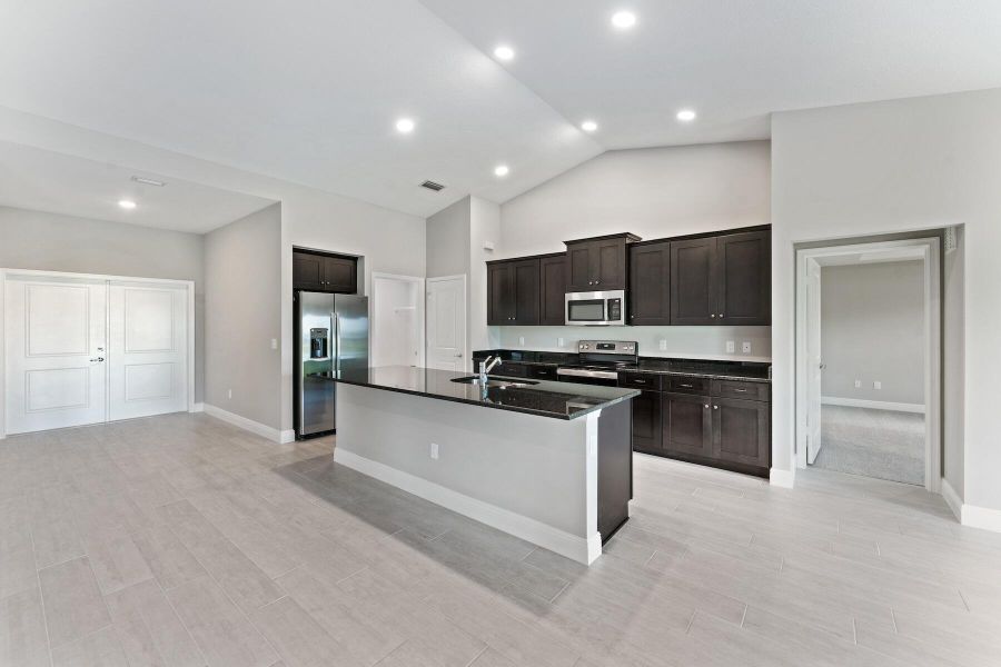 Furnished interior view inside a new home in , Loxahatchee (Image 7).
