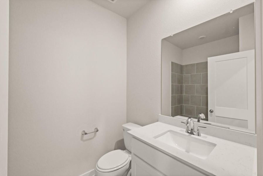 Furnished interior view inside a new home in River Ranch Trails, Dayton (Image 4). Furnished interior view inside a new home in River Ranch Trails, Dayton (Image 4).