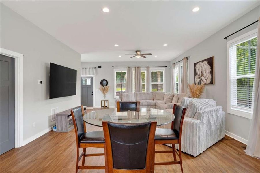 Furnished interior view inside a new home in , Atlanta (Image 17).