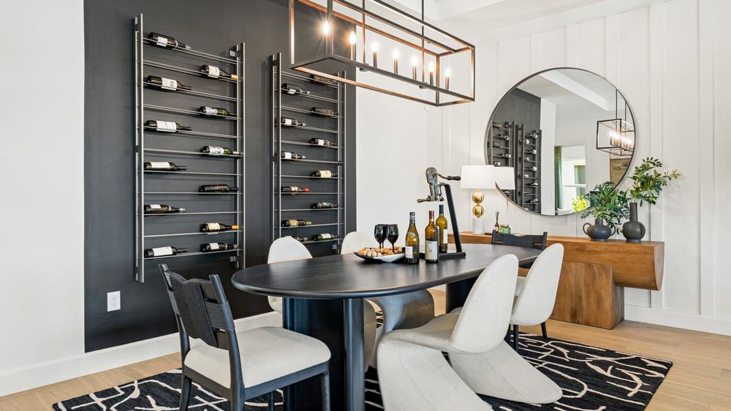 Representative furnished interior of a home built from the Pallazio II by Taylor Morrison in Esplanade at Rivergrass, Naples (Image 8).