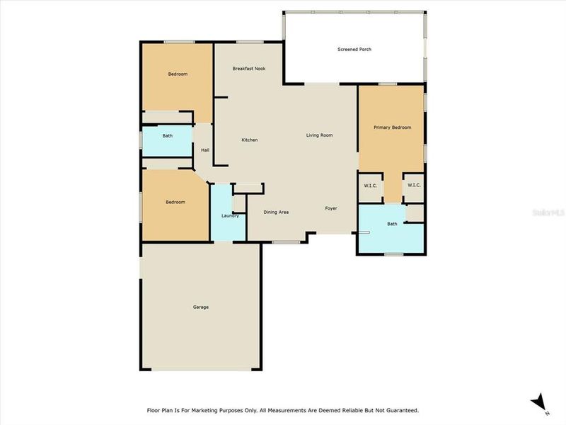 2D floor plan layout of this home in , Citrus Springs, FL (Image 5). 2D floor plan layout of this home in , Citrus Springs, FL (Image 5).