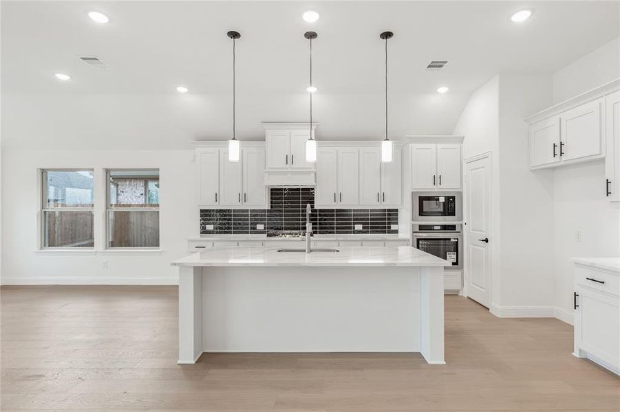 Furnished interior view inside a new home in Willow Wood, McKinney (Image 7).