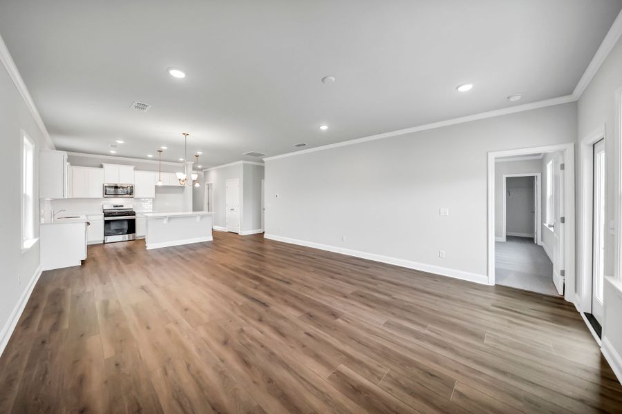 Spacious, unfurnished interior of a new home in Monroe Preserve, Chapin (Image 37).