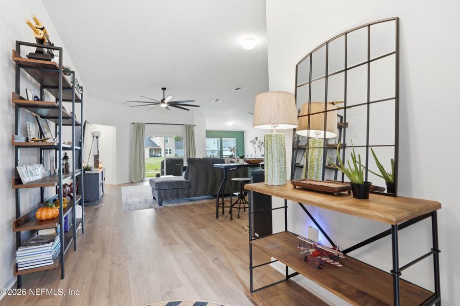 Furnished interior view inside a new home in , Jacksonville (Image 8).