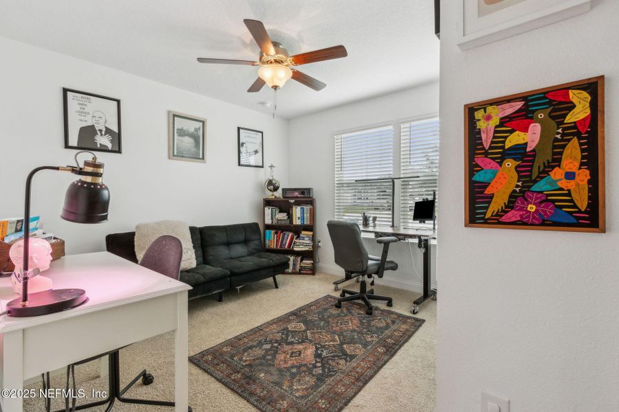 Furnished interior view inside a new home in Dorado at Entrada, St. Augustine (Image 39).