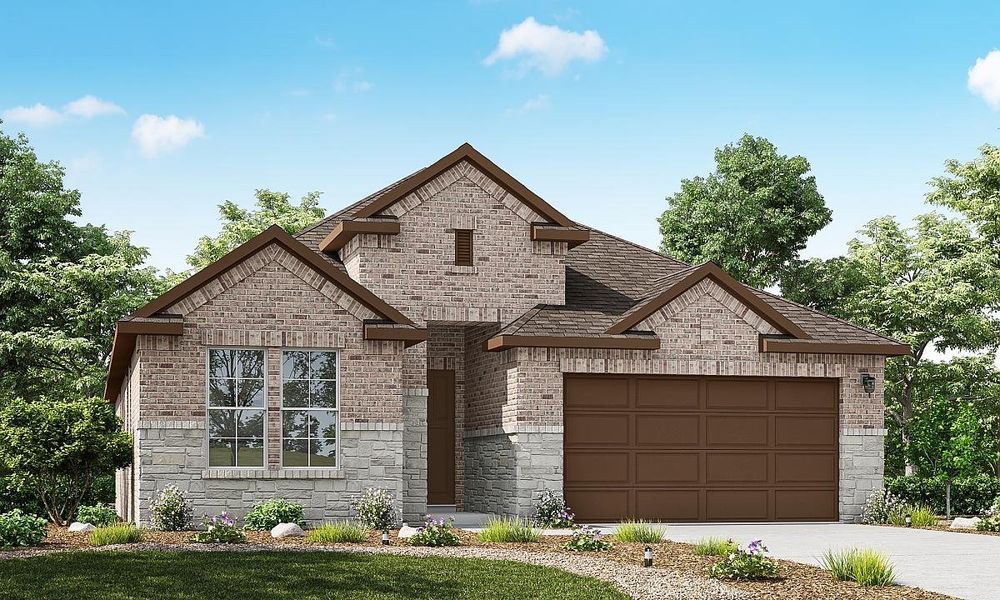 Representative exterior photo of a completed home built from the Bluebell by Caldwell Homes in Chambers Creek, Willis, TX (Image 20). Representative exterior photo of a completed home built from the Bluebell by Caldwell Homes in Chambers Creek, Willis, TX (Image 20).