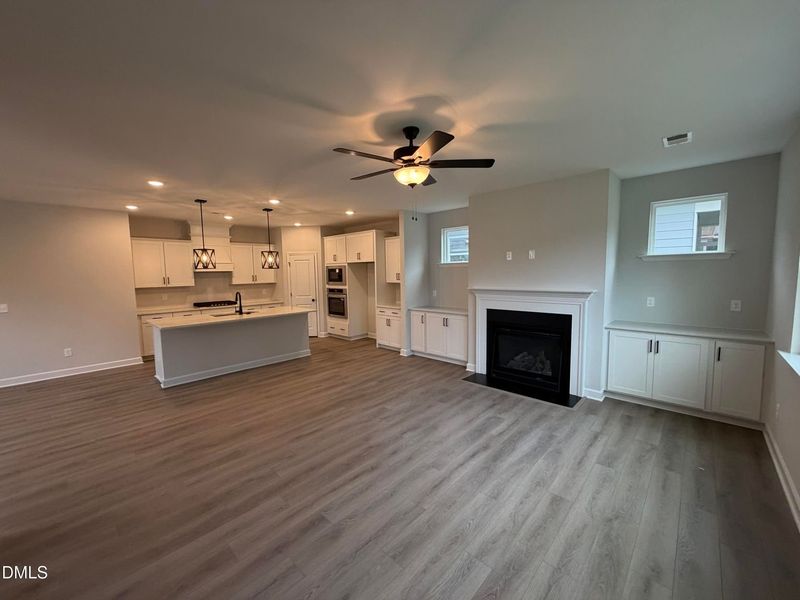 Spacious, unfurnished interior of a new home in Wendell Ridge, Wendell (Image 17). Spacious, unfurnished interior of a new home in Wendell Ridge, Wendell (Image 17).