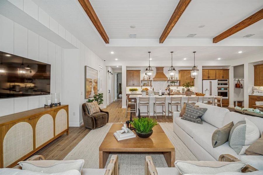 Furnished interior view inside a new home in Eden Preserve, Altamonte Springs (Image 10).