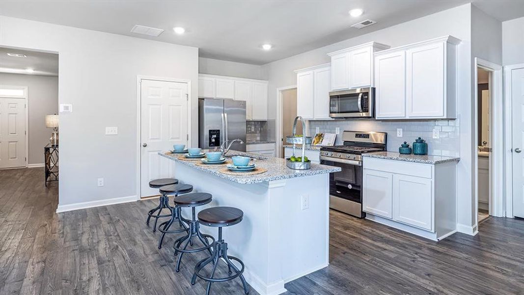 Furnished interior view inside a new home in Shoal Creek, Hampton (Image 28).