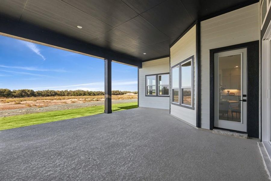 Covered Back Porch Covered Back Porch