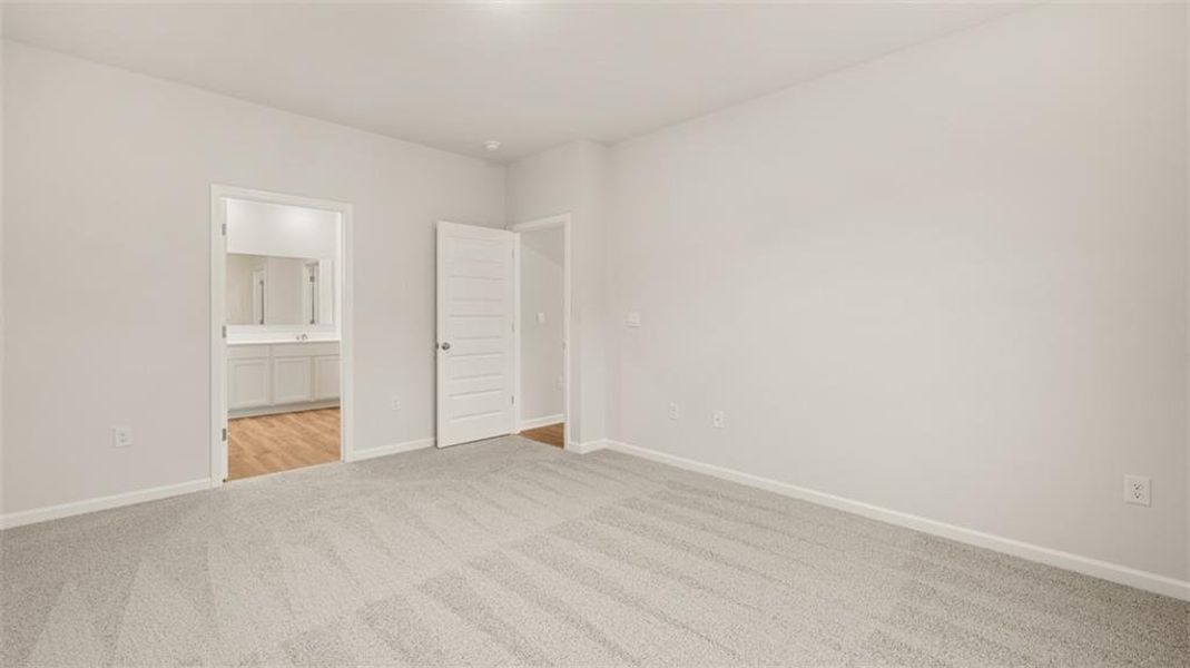 Spacious, unfurnished interior of a new home in The Preserve at Agricultural Village, Perry (Image 26).