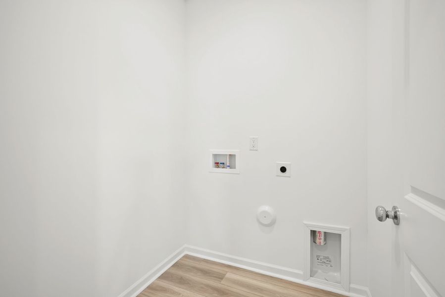 Spacious, unfurnished interior of a new home in Michaux Gardens, Belmont (Image 60). Spacious, unfurnished interior of a new home in Michaux Gardens, Belmont (Image 60).