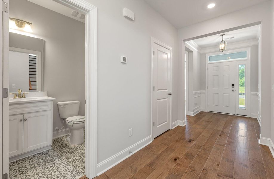 Spacious, unfurnished interior of a new home in The Enclave at French Quarter Creek, Huger (Image 15).